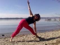 Yogalehrerin Inge Baudrexel