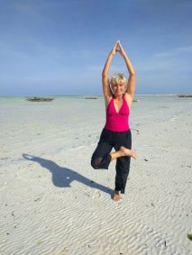 Yogalehrerin Susanne Nebel