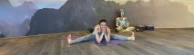 Yogalehrerin Carmen Signer