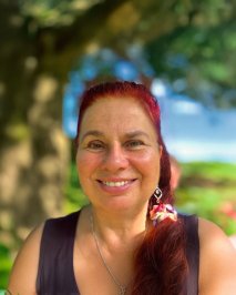 Yogalehrerin Kristin Sybill Große