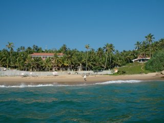 Inmitten von Palmen und direkt am Strand gelegen, finden Sie das Bethsaida Hermitage
