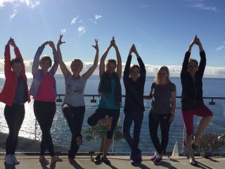 Gemeinsame Yoga-und Pilatesreise ins Hotel Estalagem mit Janina Proßowsky
