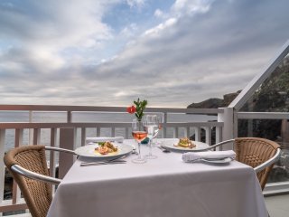 Speisen Sie nach ayurvedischer Art auf Ihrem privaten Balkon