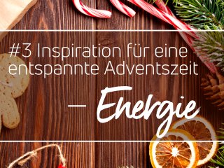 Entspannt durch die Vorweihnachtszeit mit Ayurveda Tipps für mehr Energie