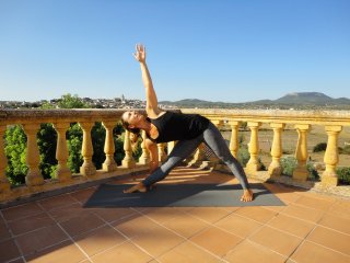 Yogalehrerin Tina Brummer