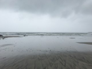 Wilde Atlantikküste am Strand des Hotels Feel Viana