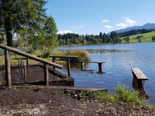 Ein Moorbad mitten in der traumhaft schönen Natur