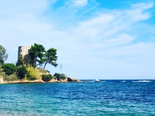 Das türkisblaue Meer von Sardinien