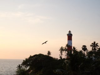 Sonnenuntergang über dem Meer