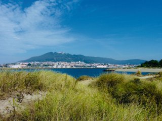 Vom Strand haben Sie einen traumhaften Blick in die Bucht