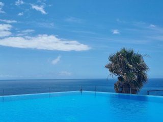 Genießen Sie den Ausblick auf den Atlantik