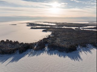Genießen Sie die Ruhe und Weite der Landschaft in Schweden