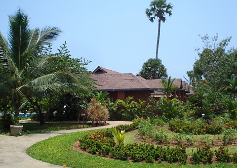 Poovar Island Resort in Kerala, Südindien