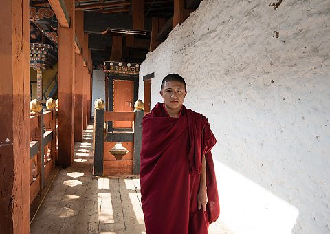Lernen Sie das Leben der Mönche in Bhutan kennen