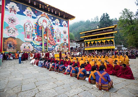 Erleben Sie die Zeremonie zum Paro Tsechu in Bhutan