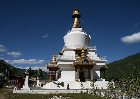 In Thimpu die Memorial Chorten