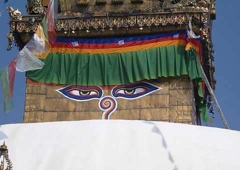 Viele Sehenswürdigkeiten in Nepal 