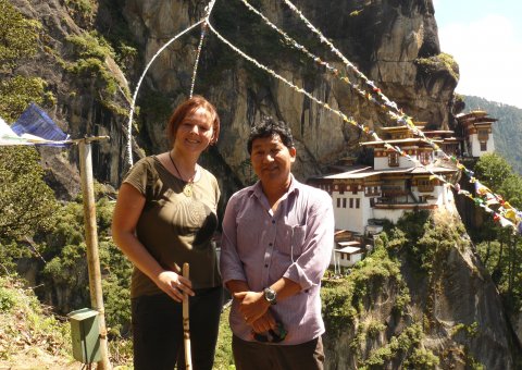 Besichtigen Sie das berühmte buddhistische Kloster Taktshang in Bhutan