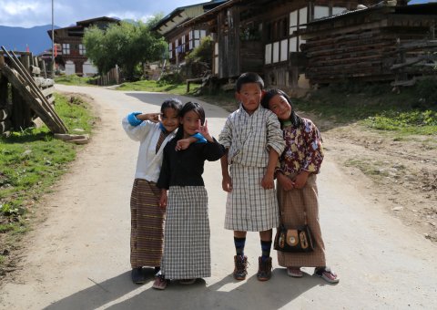 Die Kinder aus Bhutan 