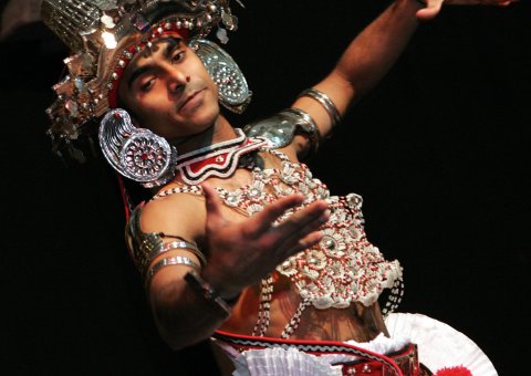 Prunkvolle Parade in Sri Lanka: Kandy Perahera