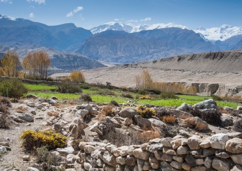 Der Blick auf Lo Manthang ist königlich 
