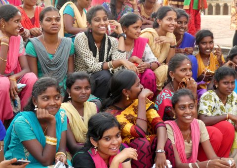 Was es dort wohl zu bewundern gibt...?