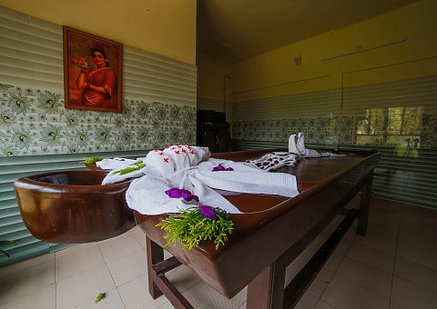Lassen Sie sich auf Ihrer Ayurveda Reise im Athreya verwöhnen und genießen Sie eine entspannte Kur