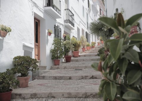 Das weiße Dorf Frigiliana ist noch heute ein Zeugnis von der maurischen Zeit hier in Andalusien