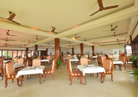 Lassen Sie sich Ihre ayurvedischen Gerichte im Restaurant des Bethsaida schmecken