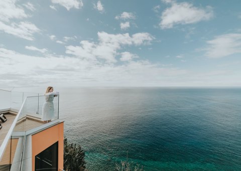 Der Ausblick vom Alpino Atlantico auf den Atlantik ist beruhigend und inspirierend zugleich