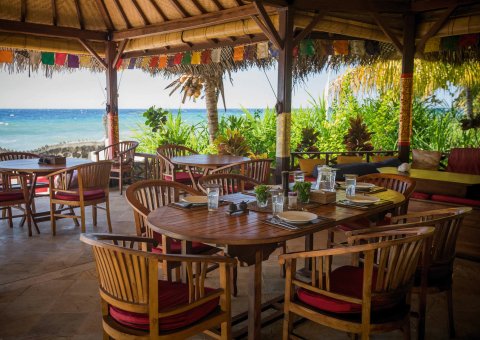 Probieren Sie die leckeren Köstlichkeiten im Restaurant des Prana Veda