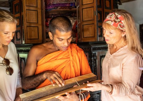 Die buddhistische Kultur auf Sri Lanka kennen lernen