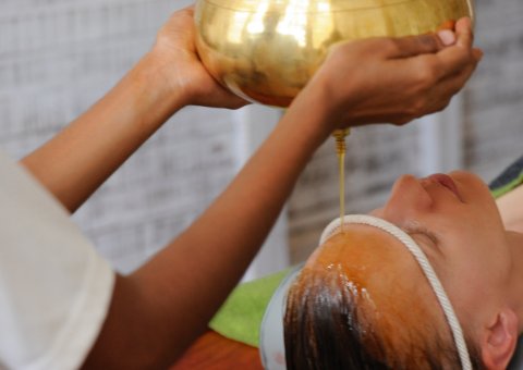 Eine Ayurvedische Behandlung 