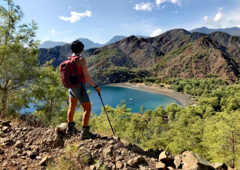 An der Lykischen Küste gibt es eine Vielzahl an tollen Wanderwegen 
