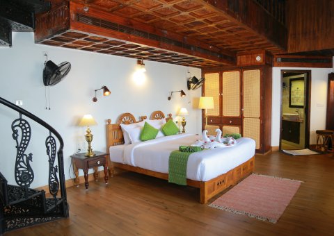 Die Maharaja Suite des AyurSoma Ayurveda Royal Retreats