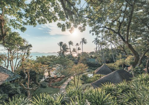 Die tropische Anlage des Kamalaya