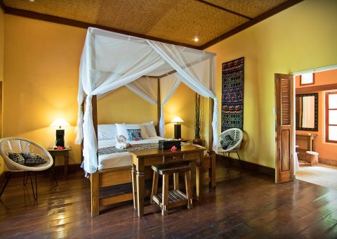 Die stilvoll eingerichtete Sunset Deluxe Villa