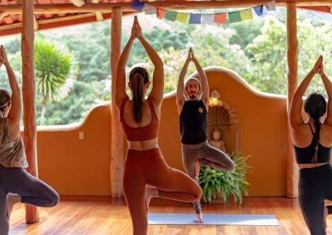 Kräftigen Sie Ihren Körper mit Yoga-Einheiten in der Gruppe