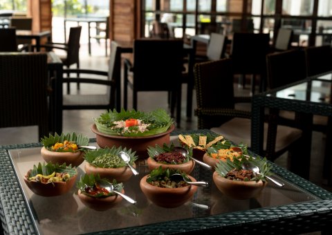 Im Ayurvie Weligama stehen Ihnen leckere vegetarische Speisen zur Verfügung