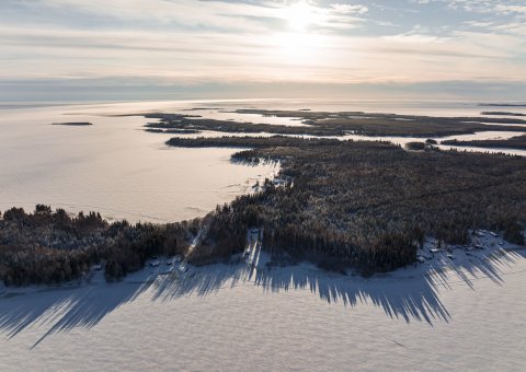 Genießen Sie die Ruhe und Weite der Landschaft in Schweden