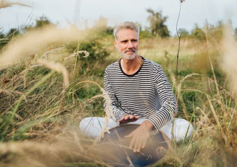 Yogalehrer Jürgen Tscheke