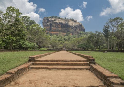 Der Lions Rock in Sigiriya