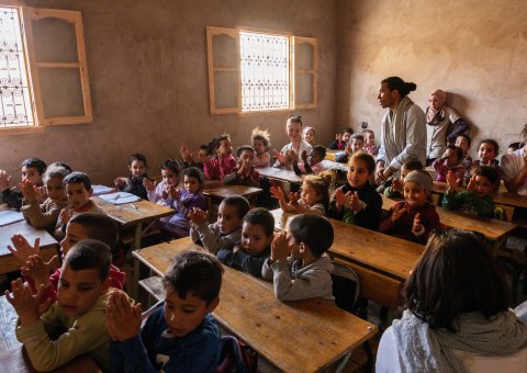 Besuch beim Kinderhilfsprojekt
