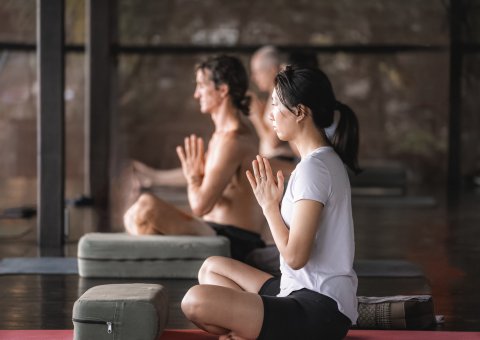 Meditation im Samahita Retreat