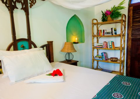 Das Zimmer Aloe Vera lädt zum entspannen ein