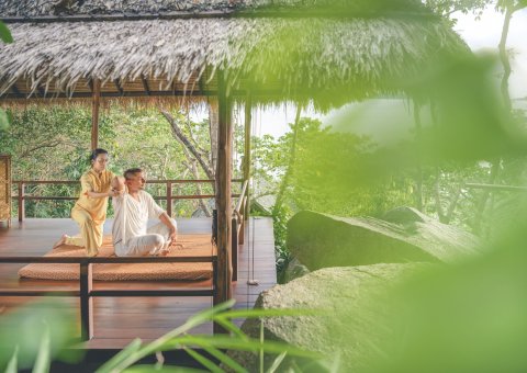 Traditionelle Thai Massage im Kamalaya