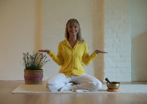 Yogalehrerin Birgit Hegemann