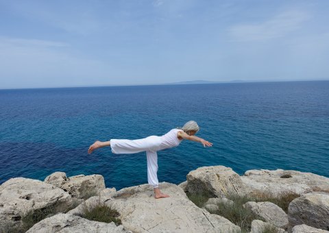Yogalehrerin Silvia Rodeck