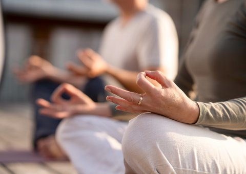 Runden Sie Ihrer Ayurveda Kur mit Meditation und Yoga ab