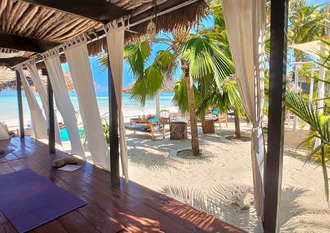 Entspannen Sie am Strand der Villa Bahati